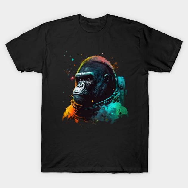 space ape T-Shirt by a cat cooking